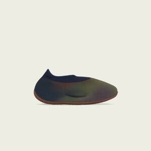 Adidas 'Yeezy' Green Rubber  Knit Runner Sneaker Size 5
